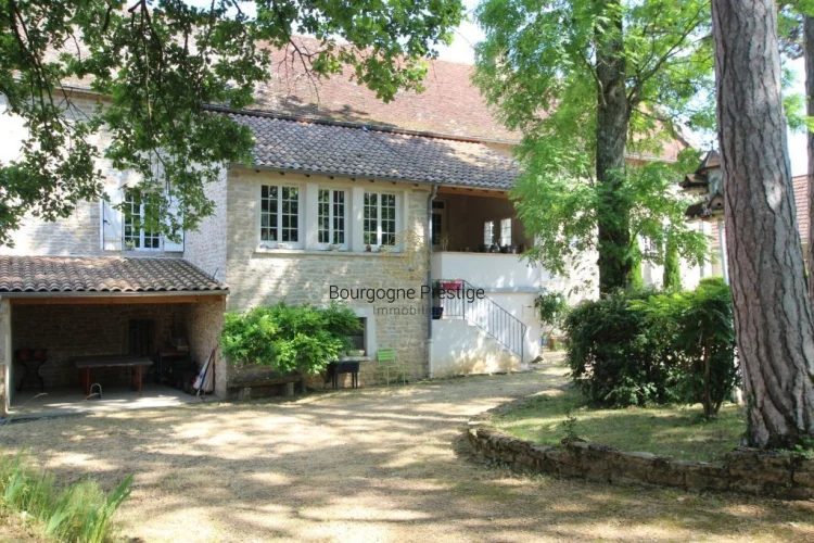 A 10-Minute Drive from Tournus: a Lovely Stone Village House of 151 m² on 2713 m² of Land photo 3