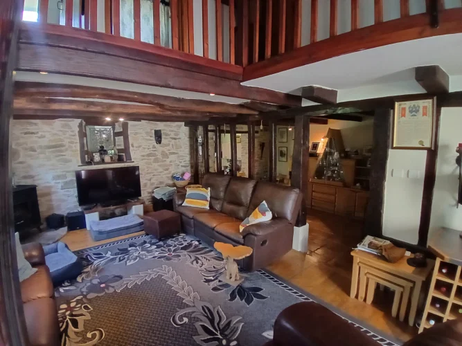 3 Bedroom Stone House with a Separate Guest House and a Barn for Sale Haute Vienne photo 5