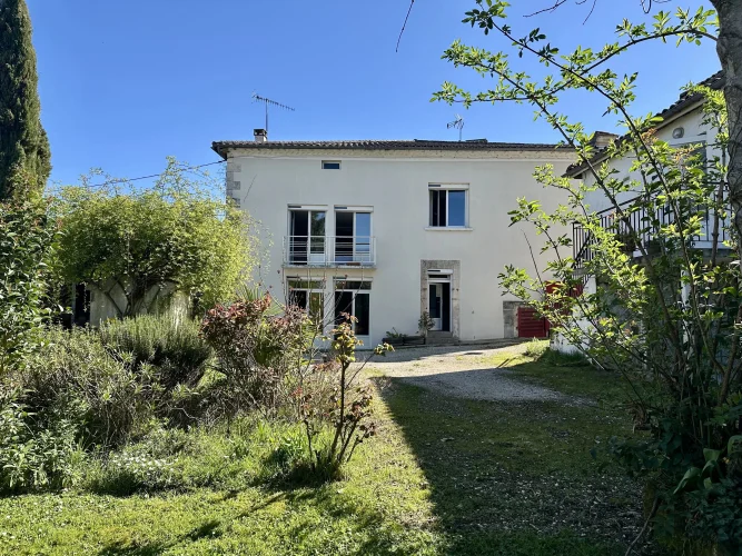 Village House with Separate Studio and Barn